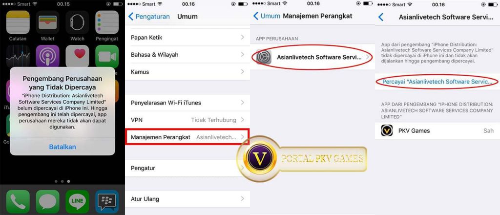 Install PKV Games iPhone